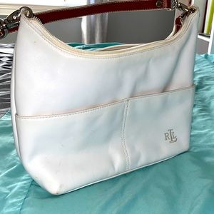 Ralph Lauren White Purse